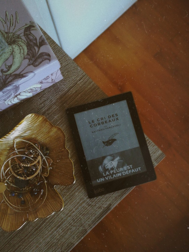 avis le cri des corbeaux matthieu parcaroli